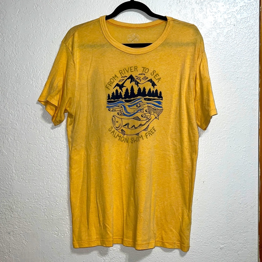Yellow Graphic Tee - Short Sleeve